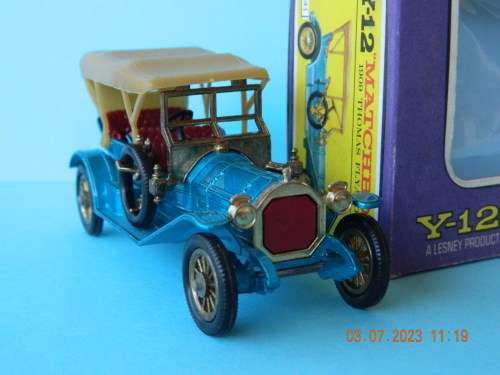 MATCHBOX -  MODELS OF YESTERYEAR  -  Y12  -  1909  THOMAS FLYABOUT