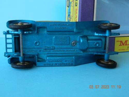 MATCHBOX -  MODELS OF YESTERYEAR  -  Y12  -  1909  THOMAS FLYABOUT