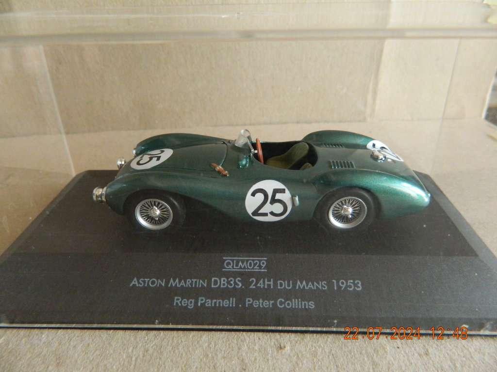 QUARTZO  -    ASTON MARTIN DB3S  -  1953  - 24H DU MANS