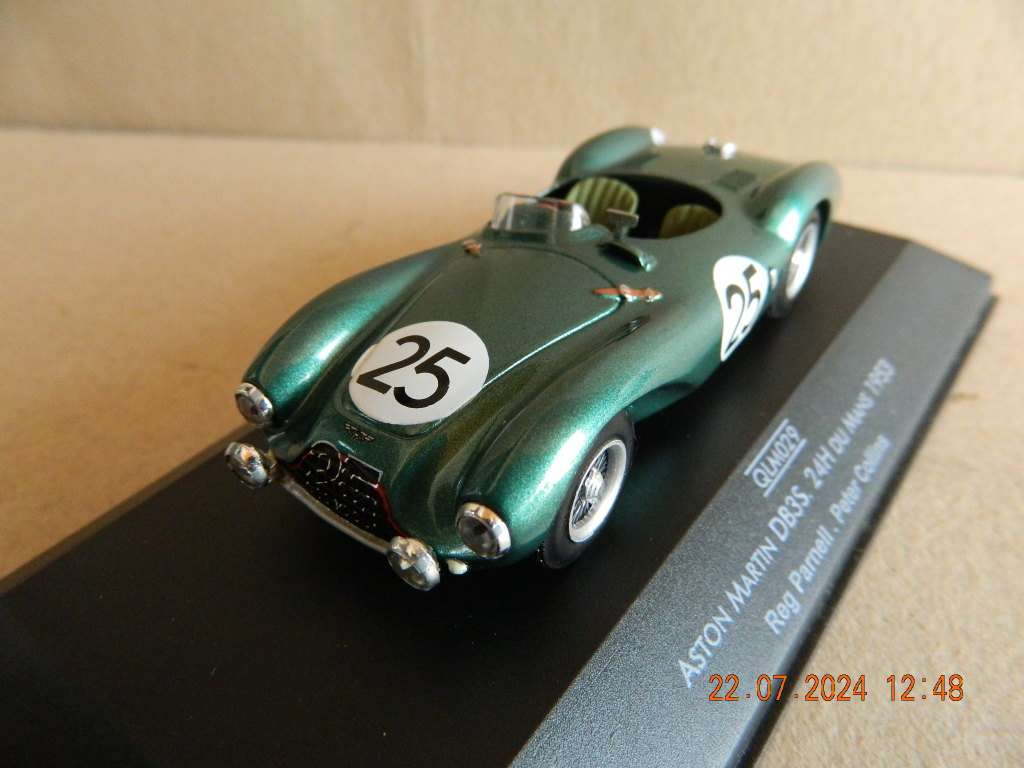 QUARTZO  -    ASTON MARTIN DB3S  -  1953  - 24H DU MANS
