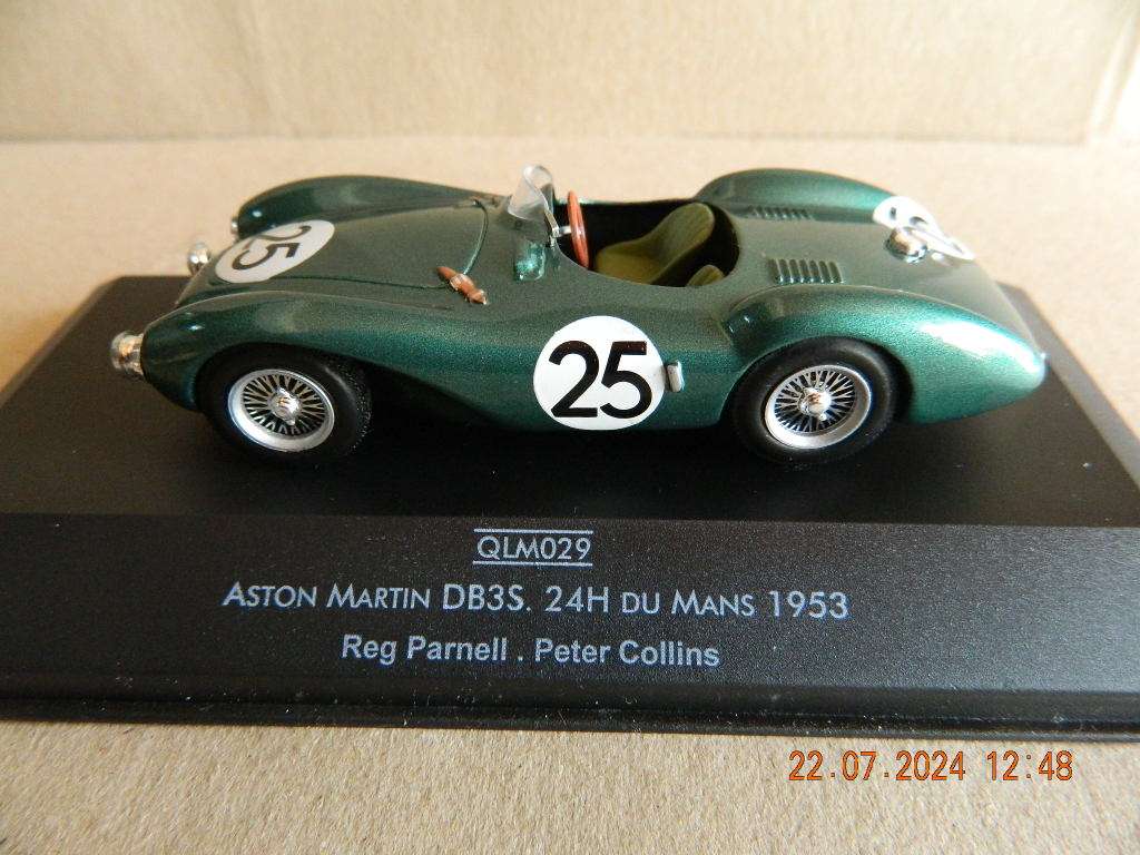 QUARTZO  -    ASTON MARTIN DB3S  -  1953  - 24H DU MANS