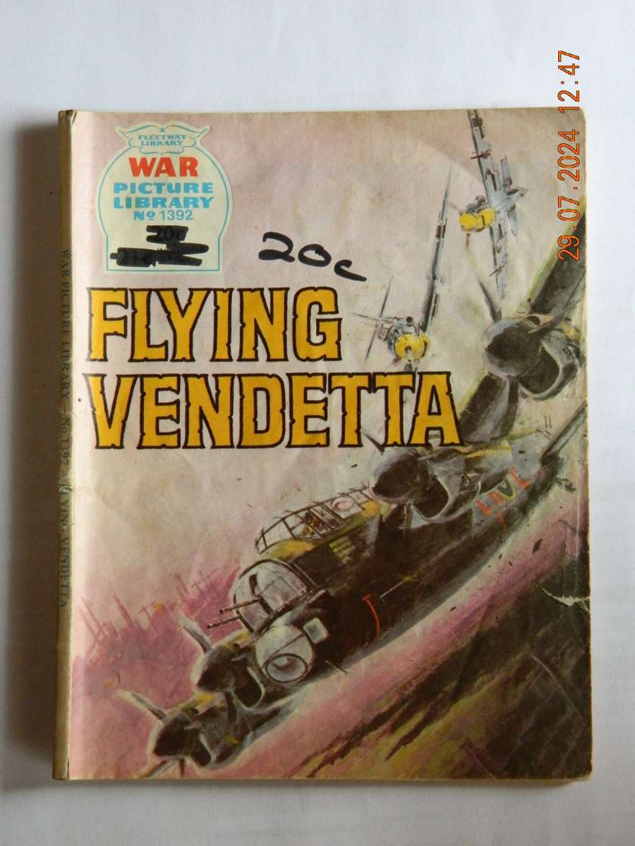 WAR PICTURE LIBRARY -  NO. 1392  -   FLYING VENDETTA