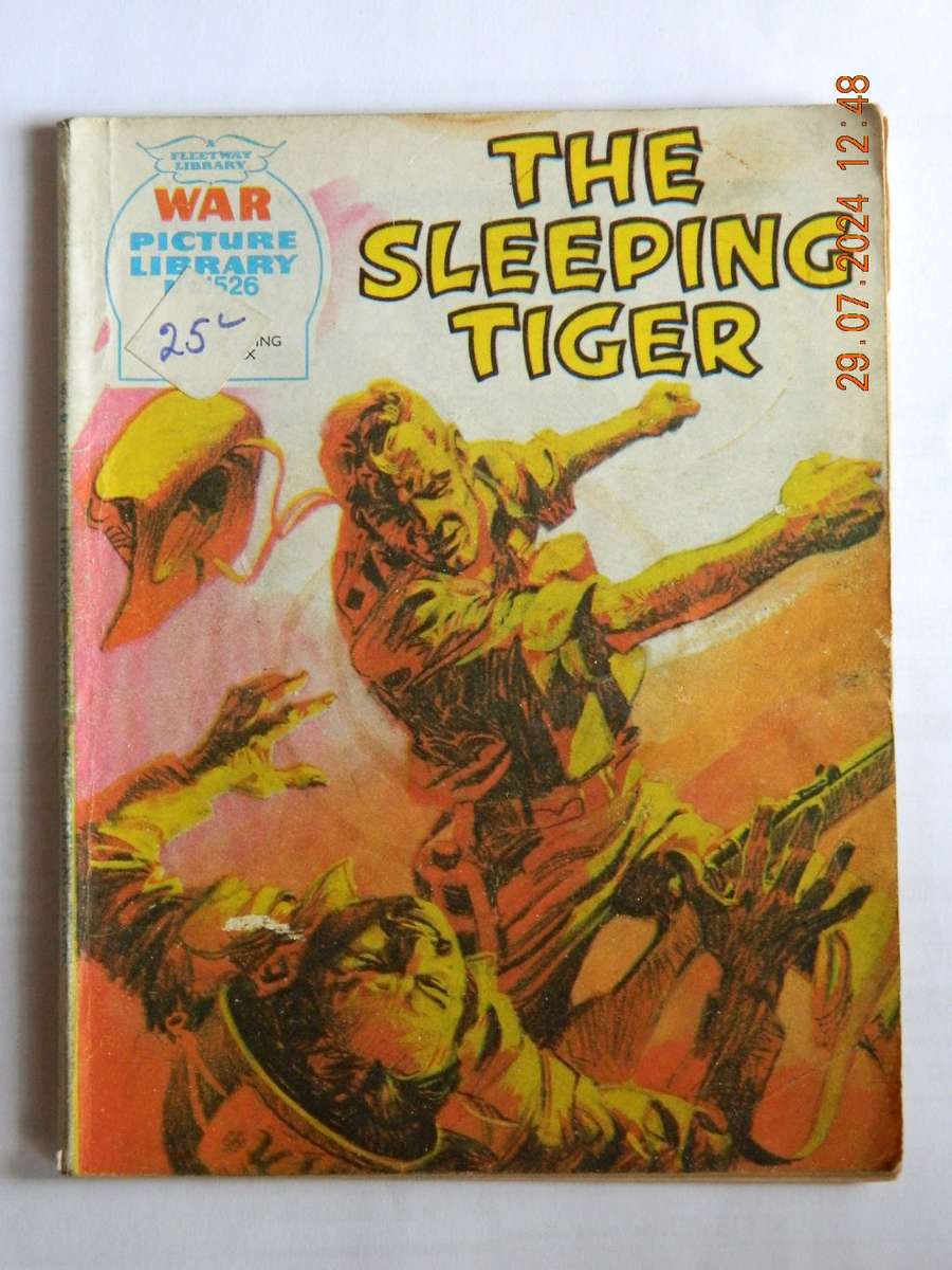 WAR PICTURE LIBRARY -  NO. 1526  -   THE SLEEPING TIGER