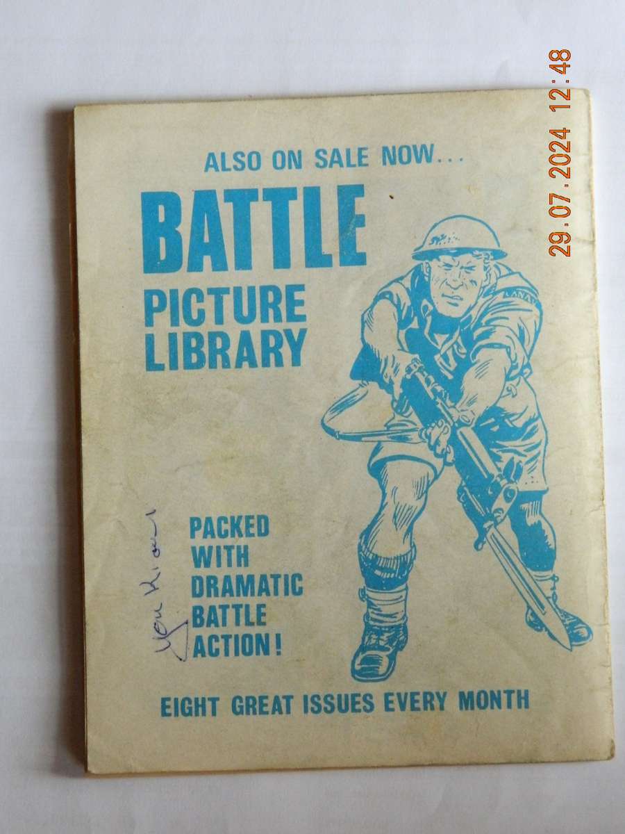 WAR PICTURE LIBRARY -  NO. 1526  -   THE SLEEPING TIGER