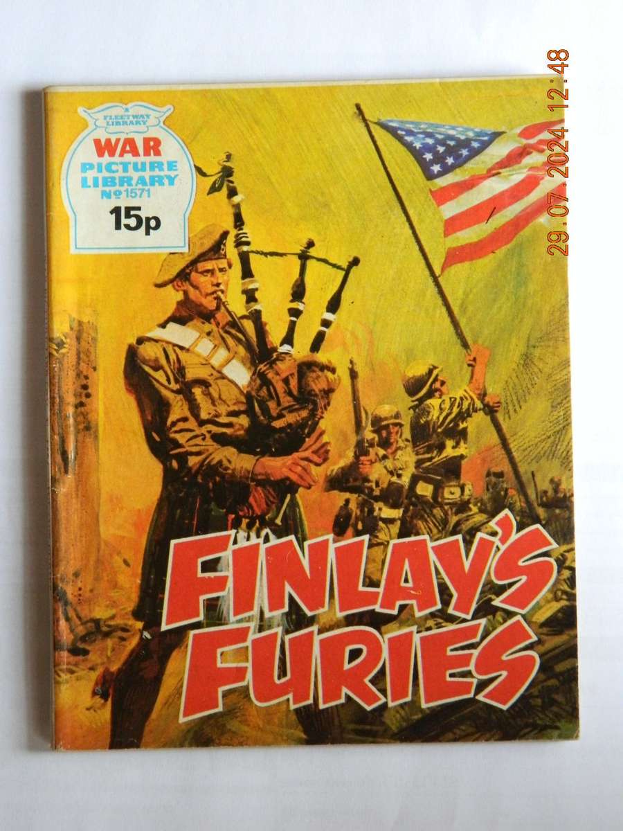 WAR PICTURE LIBRARY -  NO. 1571  -   FINLAY'S FURIES