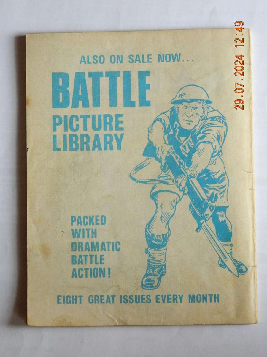 WAR PICTURE LIBRARY -  NO. 1625  -   THE RED RAG OF COURAGE