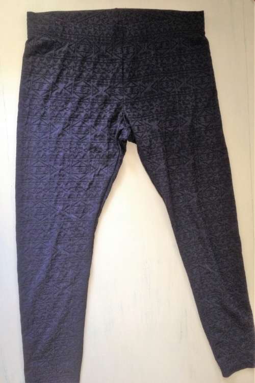 Midnight blue and black leggings Woolworths never worn