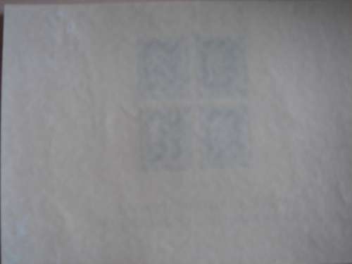 1936 Deutsches Reich MiNr 647 unperforated in Block 8 MNH