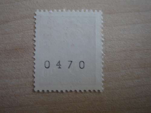 1965/8 DDR MiNr 848 R MNH with number on back