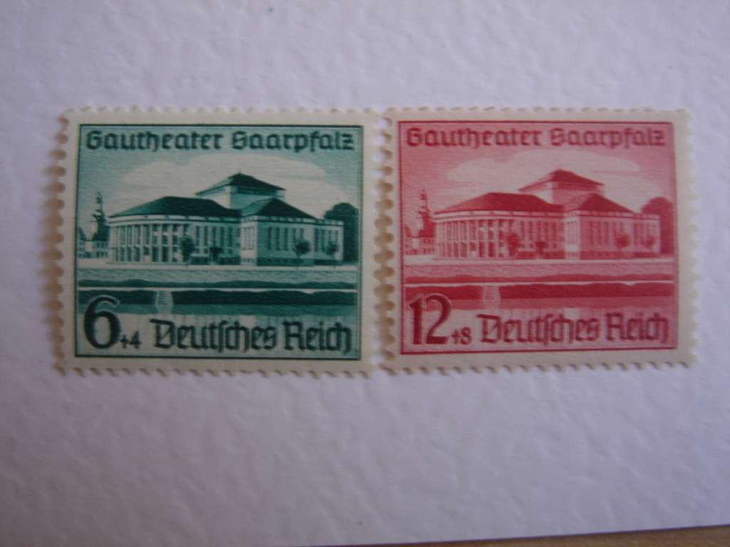 1938 Deutsches Reich MiNr 673-674 MNH