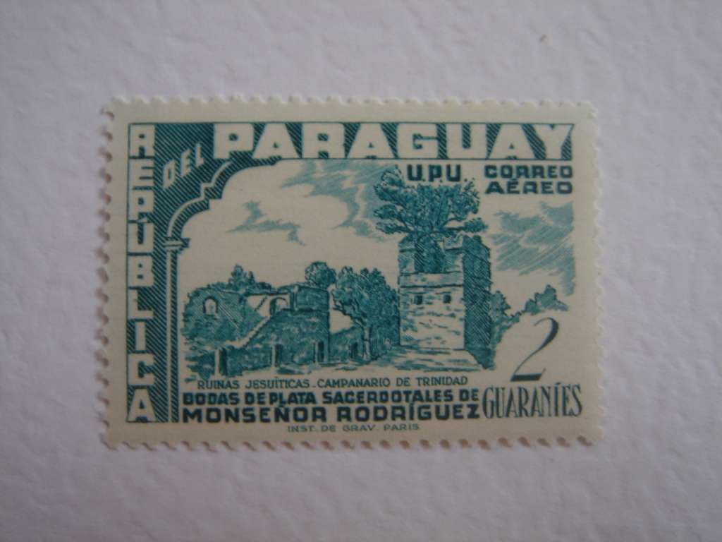 1955 Paraguay - Silver Jubilee of Rodriguez 2 G Air MNH