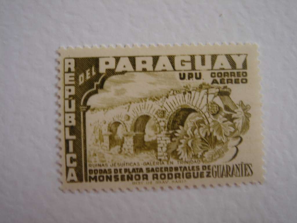 1955 Paraguay - Silver Jubilee of Rodriguez 3 G Air MNH