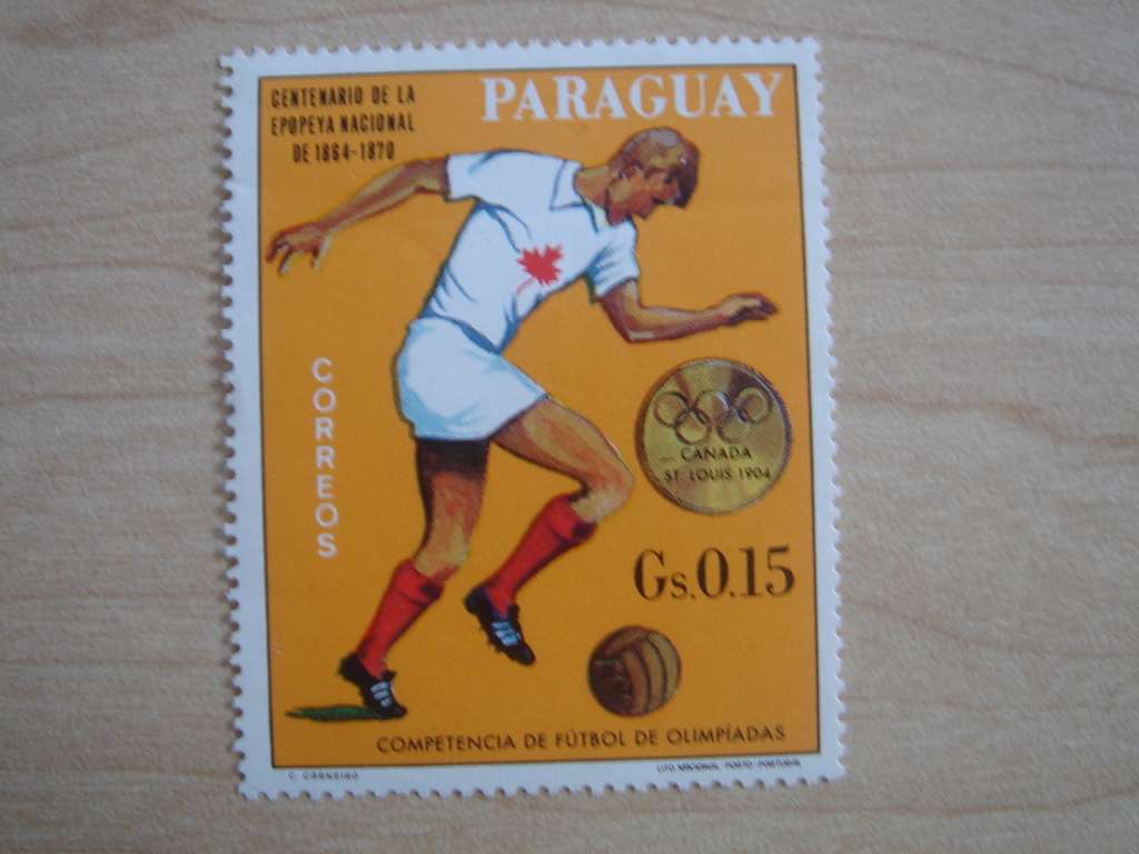 1969 Paraguay - Centenario de Futbol Gs 0.15 MNH