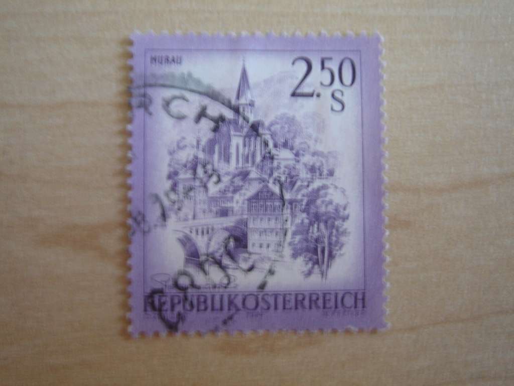 1974 Austria - Murau 2.50 S used, stamped