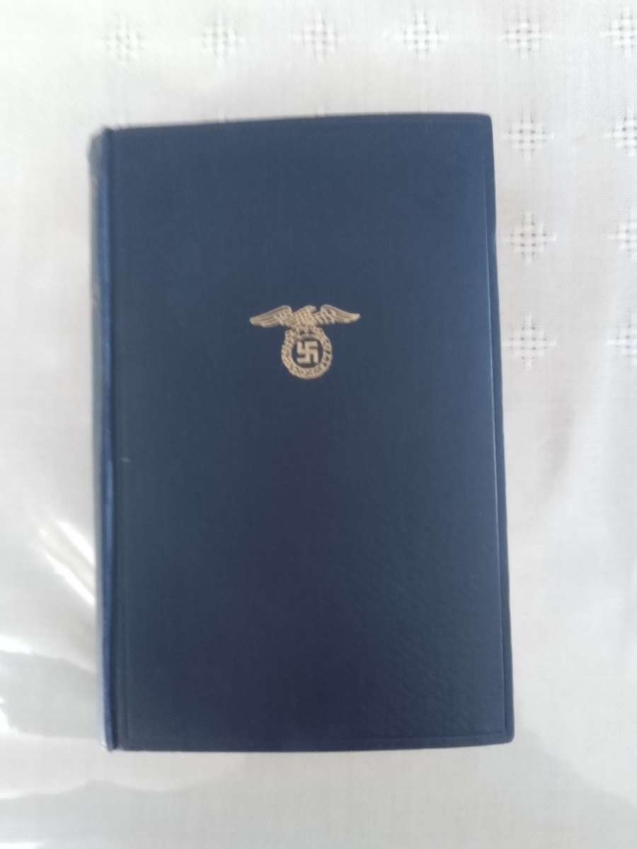 1937 Deutsches Reich MiNr 650 x 4 in Block 11 used, stamped + Book from 1940