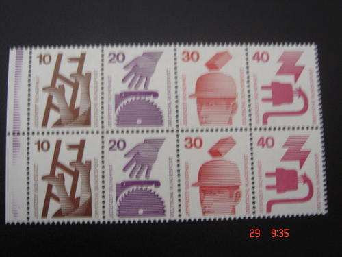 1972 BRD H-Blatt Mi-Nr. 23 MNH as shown