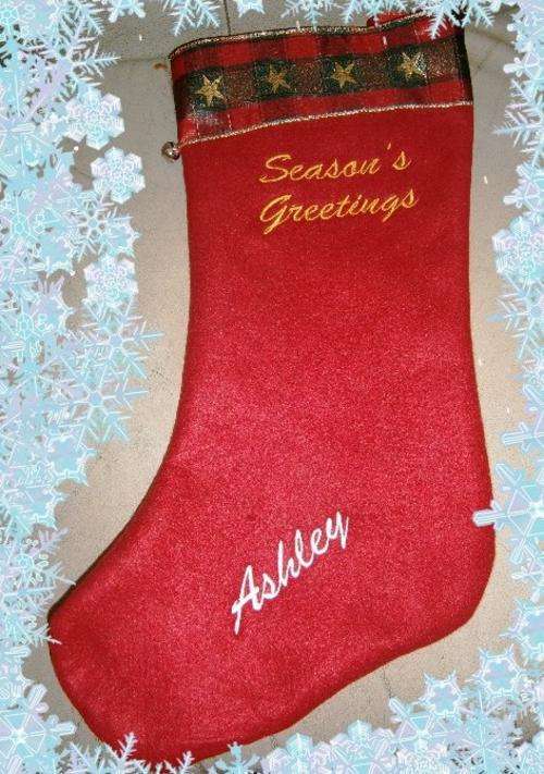Personalised Christmas Stocking