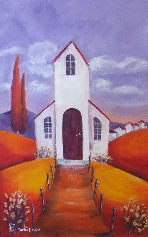 Original painting by Kareni Bester - Acrylic on canvas - 430xx280mm