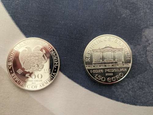 1oz Silver Kruger Rand`s for Sale