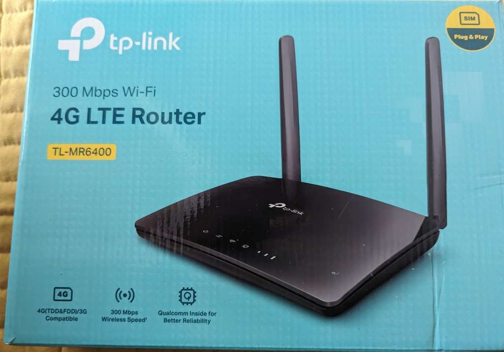 TP-Link TL-MR6400 300 Mbps Wireless N 4G LTE Router