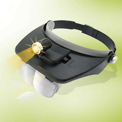 Head Light Magnifying Glass Kit