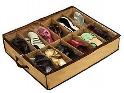 Shoe Organizer Storage Closet Under Bed