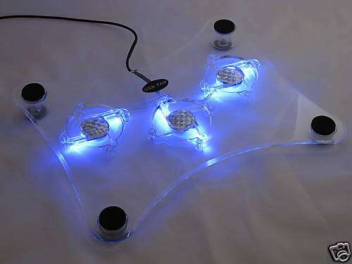 USB Light Notebook Laptop Cooling Pad
