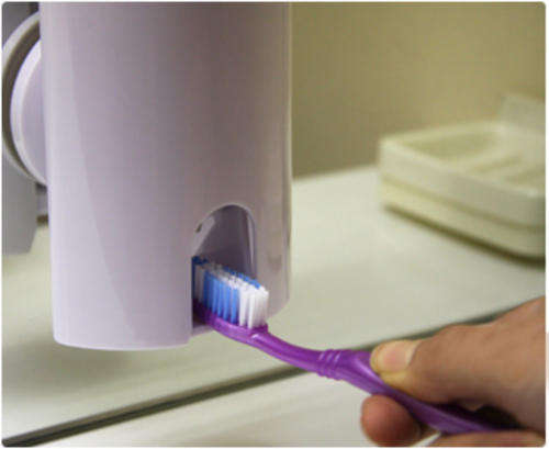 Hands Free Toothpaste  Dispenser