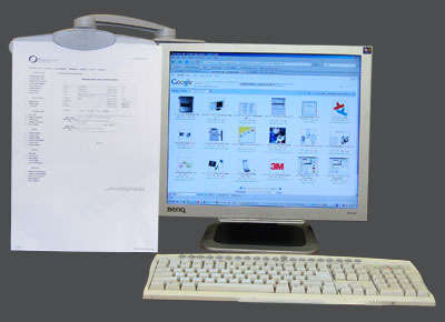 Super Clip for Holding Documents on Both LCD and CRT