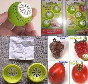 Fridge Balls - extend the lifespan of fresh foods in your fridge