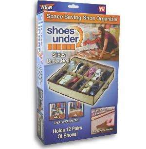 Shoe Organizer Storage Closet Under Bed
