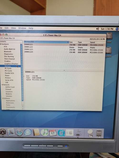 Apple PowerMac G4 tower.