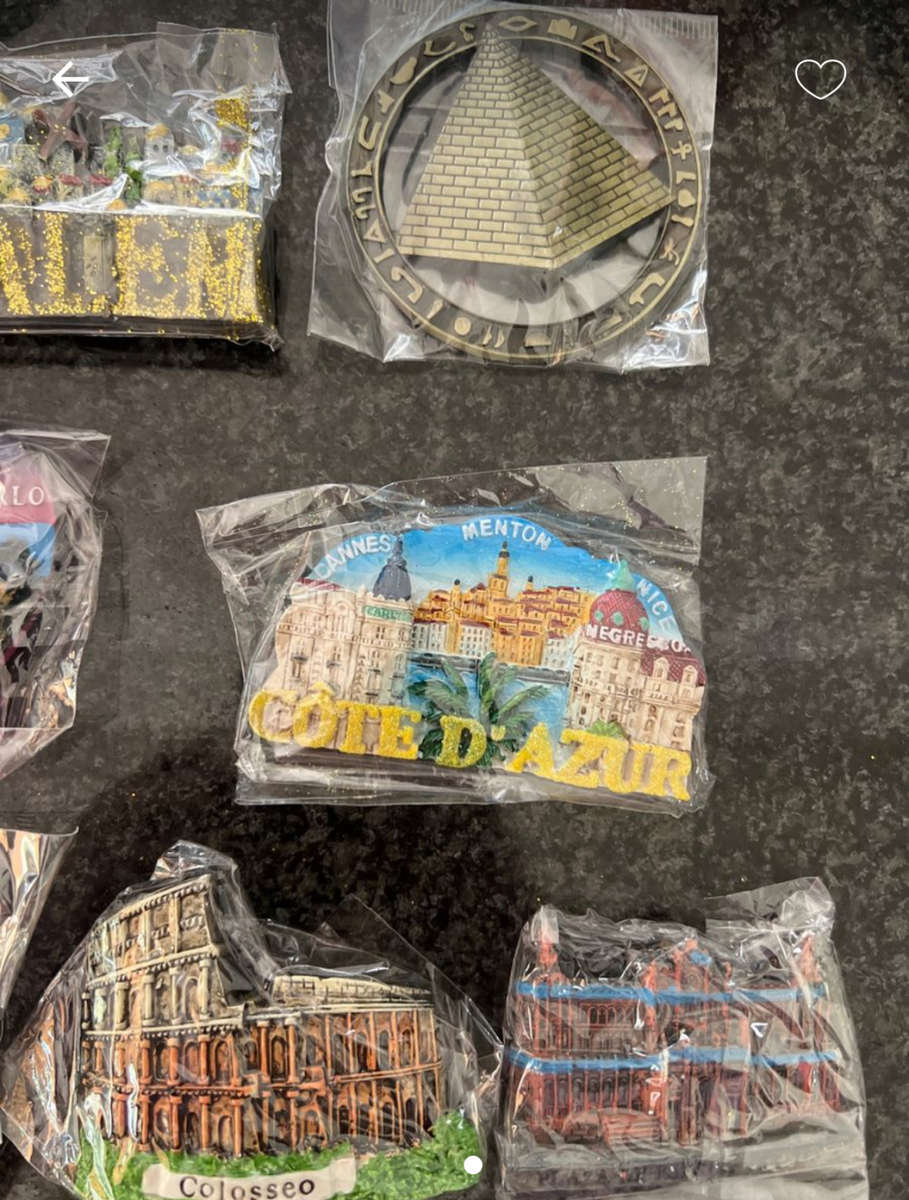 Fridge Magnet - Countries & City