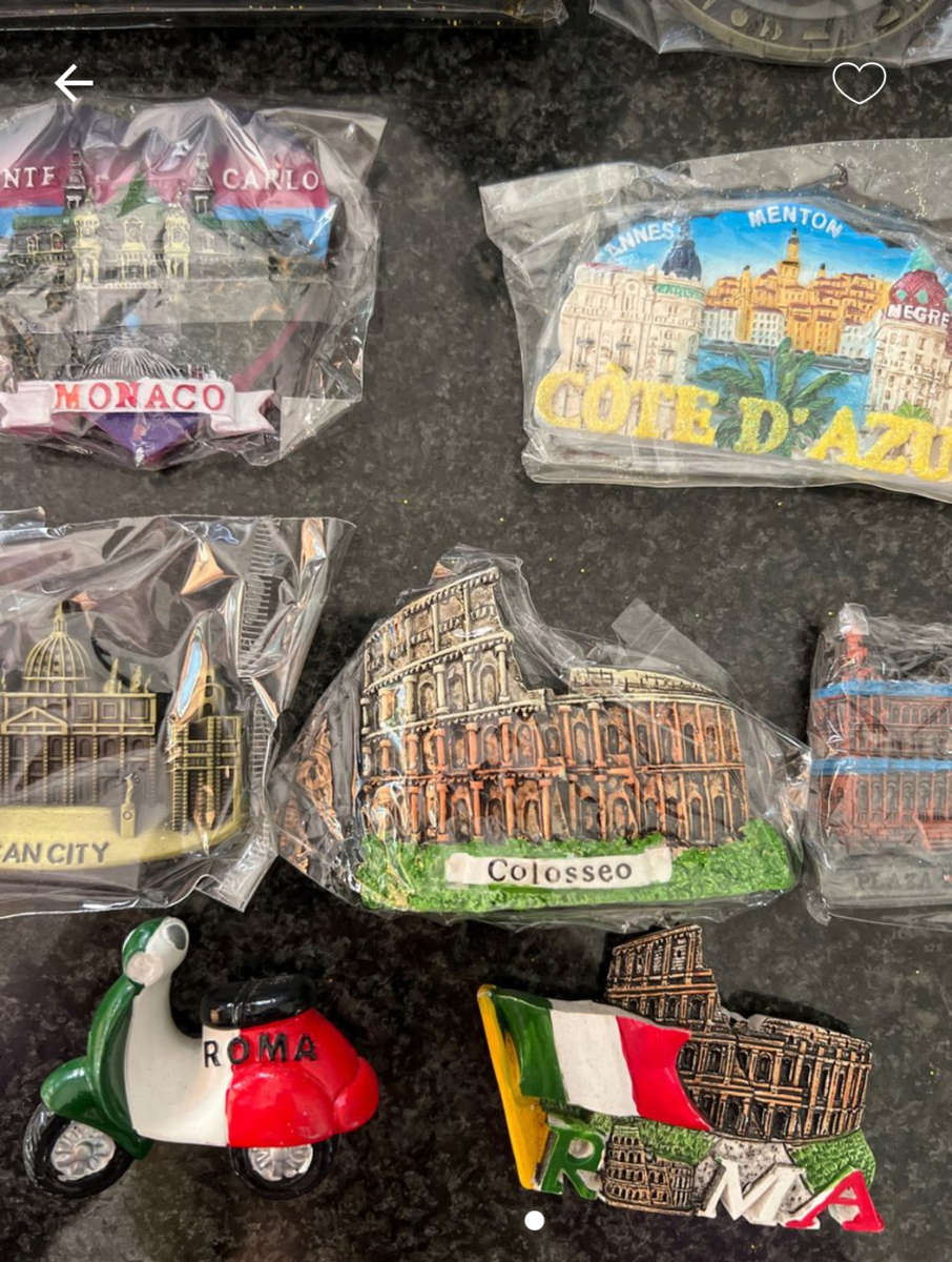 Fridge Magnet - Countries & City