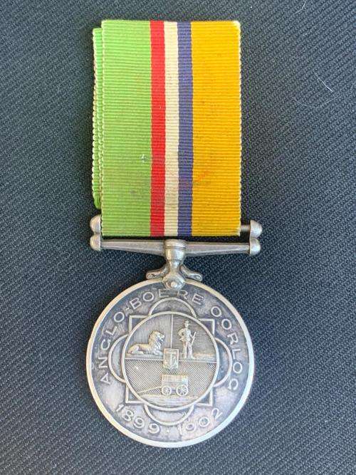 Anglo Boer War Medal (ABO) Burger JH Pieterse