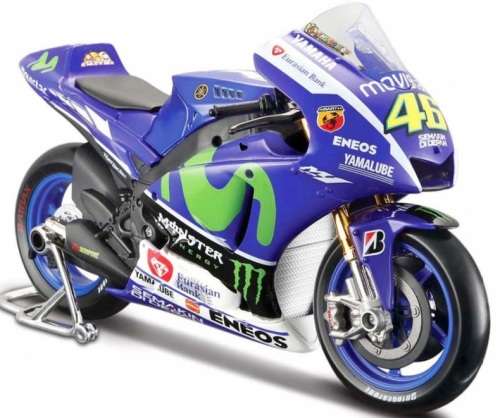 Maisto 1/18 2015 Yamaha YZR-M1 - Valentino Rossi