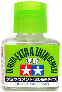 Tamiya Extra Thin Cement (Quick Set) 40ml