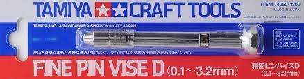 Tamiya Fine Pin Vise D (0.1-3.2mm)