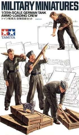 Tamiya 1/35 German Tank Ammo-Loading Crew