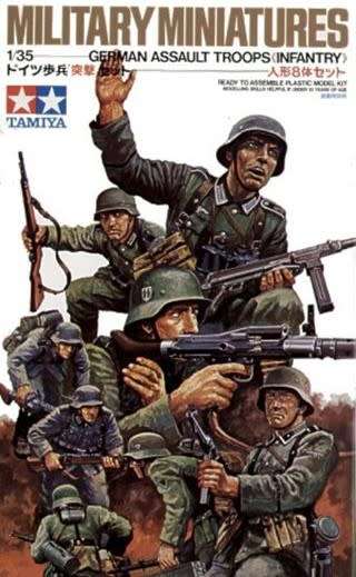Tamiya 1/35 German Assault Troops