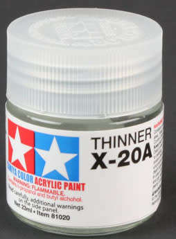 Tamiya X-20A Acrylic Thinner - 23ml Bottle