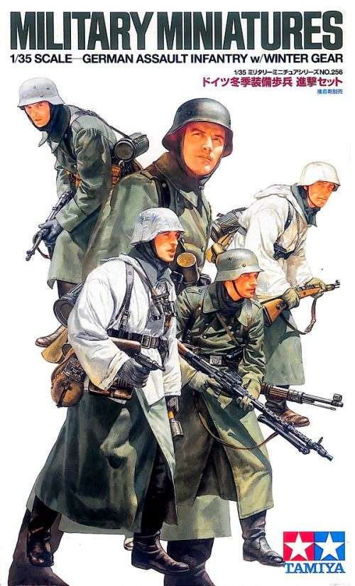 Tamiya 1/35 German Assault Infantry Winter
