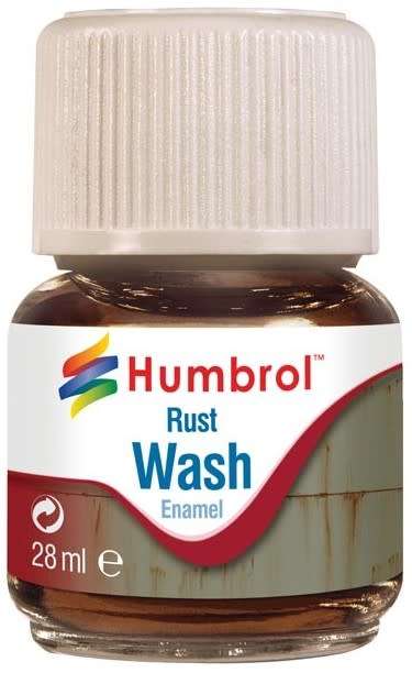 Humbrol 28ML Enamel Rust Wash