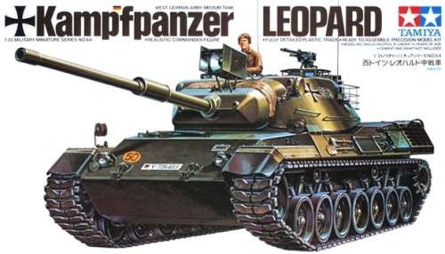 Tamiya 1/35 West German Leopard Main Battle Tank