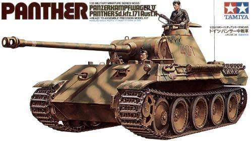 Tamiya 1/35 German Panther Medium Tank