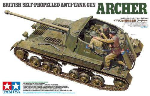 Tamiya 1/35 British Self-Propelled Anti-Tank Gun Archer