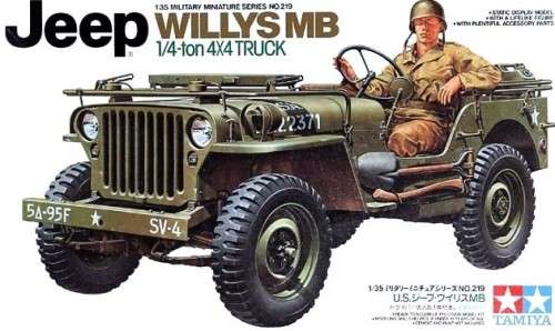 Tamiya 1/35 U.S. Willys Jeep MB 1/4 Ton 4x4