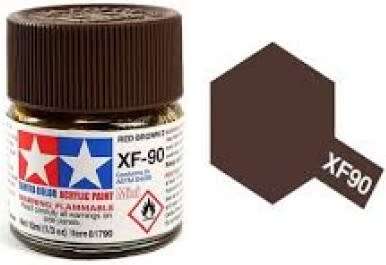 Tamiya XF-90 Red Brown 2 Mini Acrylic 10ml