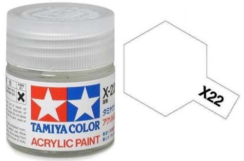 Tamiya X-22 Clear Gloss Acrylic - 23ml Bottle