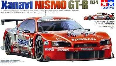 Tamiya 1/24 Xanavi Nismo GT-R R34